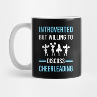 Introverted Cheerleading Cheerleader Mug